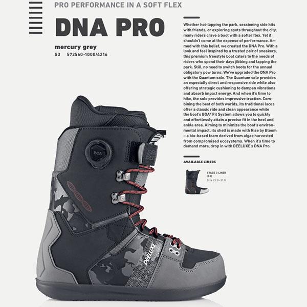 DEELUXE（ディーラックス） スノーボード ブーツ DNA PRO S3 ディー