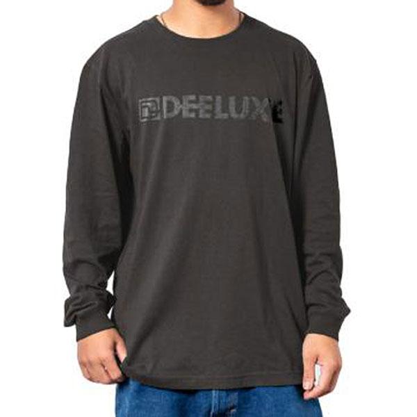 長袖Tシャツ ディーラックス DEELUXE メンズ LOGO L/S TEE ロングスリーブ ロンT 長袖 スノーボード スノボ 20%off｜elephant｜05