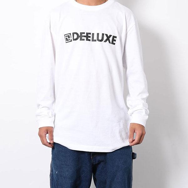 長袖Tシャツ ディーラックス DEELUXE メンズ LOGO L/S TEE ロングスリーブ ロンT 長袖 スノーボード スノボ 20%off｜elephant｜07