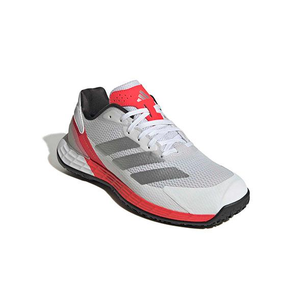 未使用品　アディダス　デサント　スコート　サイズＳ　テニス　バドミントン　赤色 adidas（アディダス） メンズ レディース テニスシューズ adidas