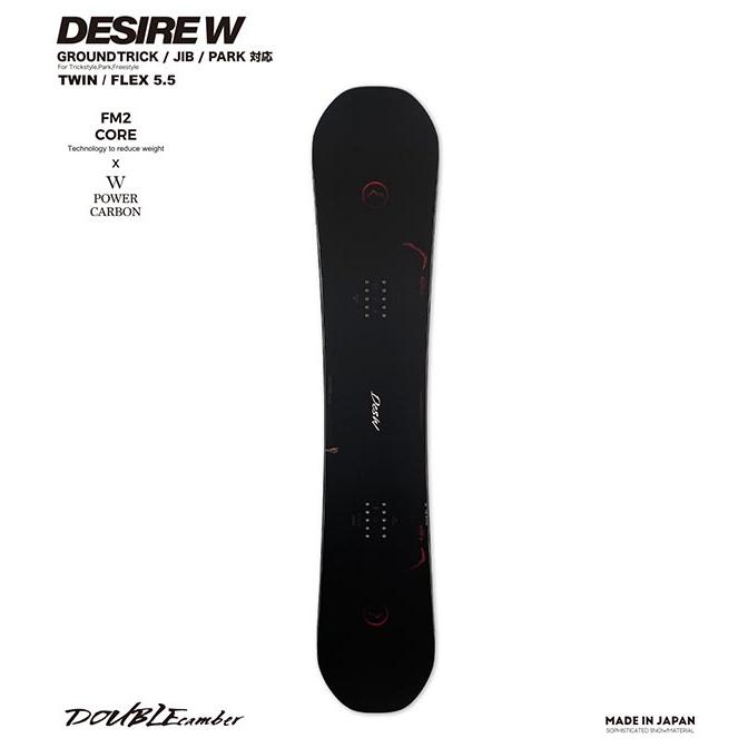 NOVMBR DESIRE スノーボード 142 レディース NOVEMBER（ノベンバー） 142 のみ 板 スノー ボード DESIRE W デザイア