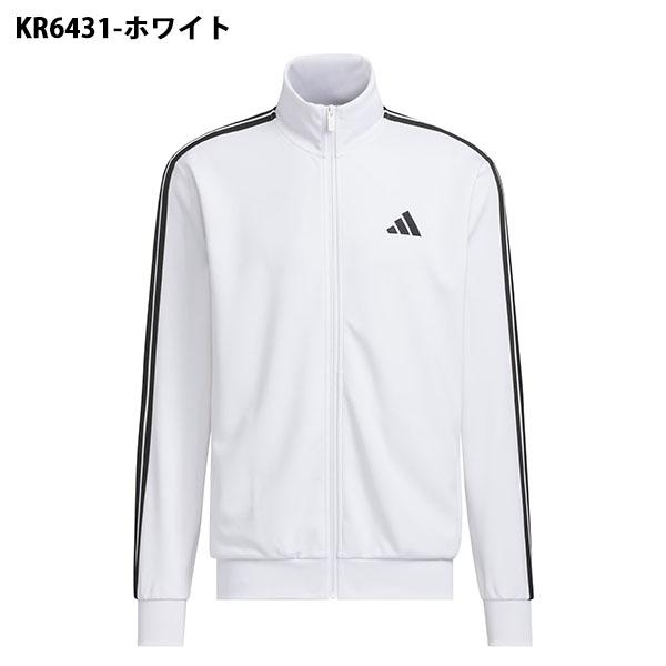 アディダス メンズ ジャージ ジャケット adidas M MH 3S トラックトップ トレーニング ウェア ジム 2026春夏新作 DH100 | adidas | 03