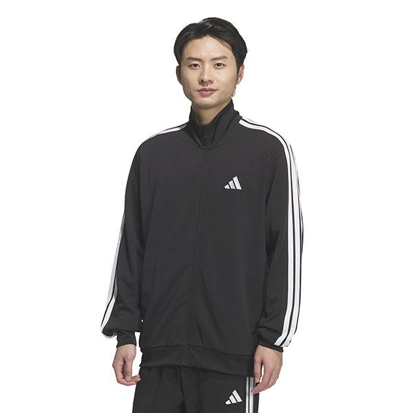 アディダス メンズ ジャージ ジャケット adidas M MH 3S トラックトップ トレーニング ウェア ジム 2026春夏新作 DH100 | adidas | 05
