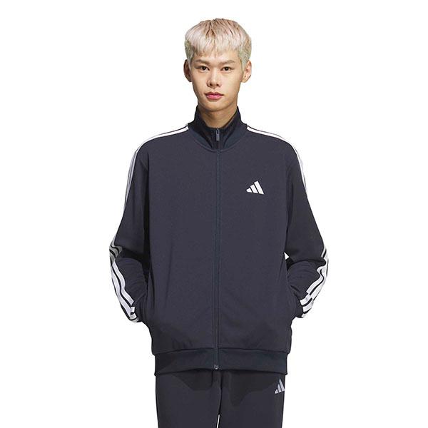 アディダス メンズ ジャージ ジャケット adidas M MH 3S トラックトップ トレーニング ウェア ジム 2026春夏新作 DH100 | adidas | 07