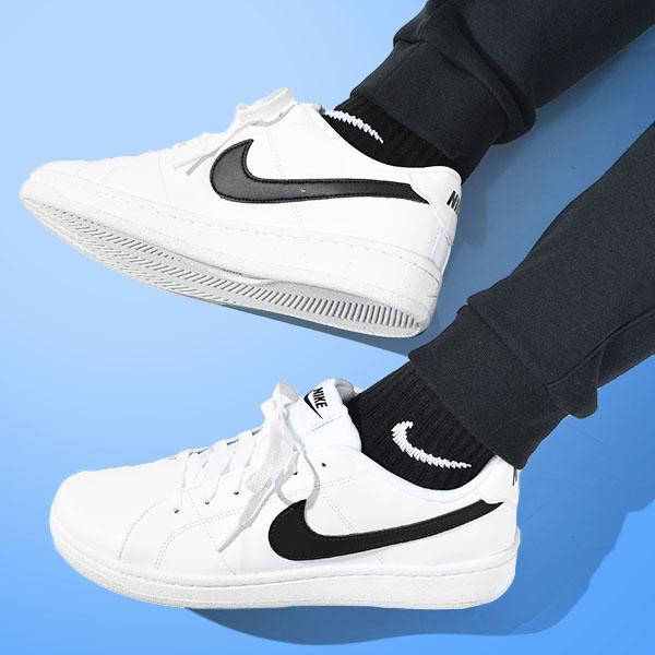 ナイキ スニーカー メンズ Nike コート ロイヤル 2 Nn シューズ 靴 ローカット ホワイト ブラック 白 黒 Dh3160 101 22春新色 69 Off
