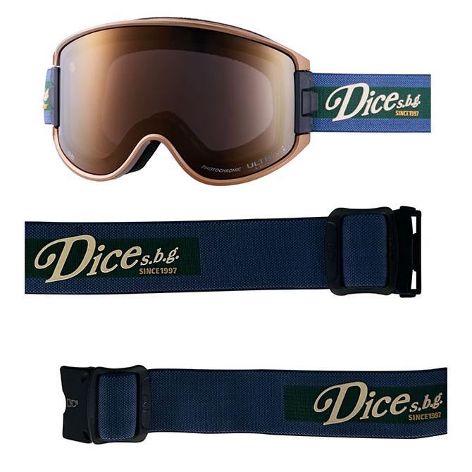 DICE（ダイス） スノーゴーグル GOODMAN グッドマン スノーボード