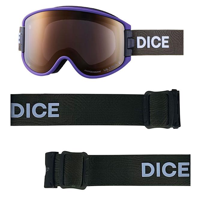DICE（ダイス） スノーゴーグル GOODMAN グッドマン スノーボード