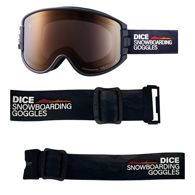 DICE（ダイス） スノーゴーグル GOODMAN グッドマン GM54276 調光