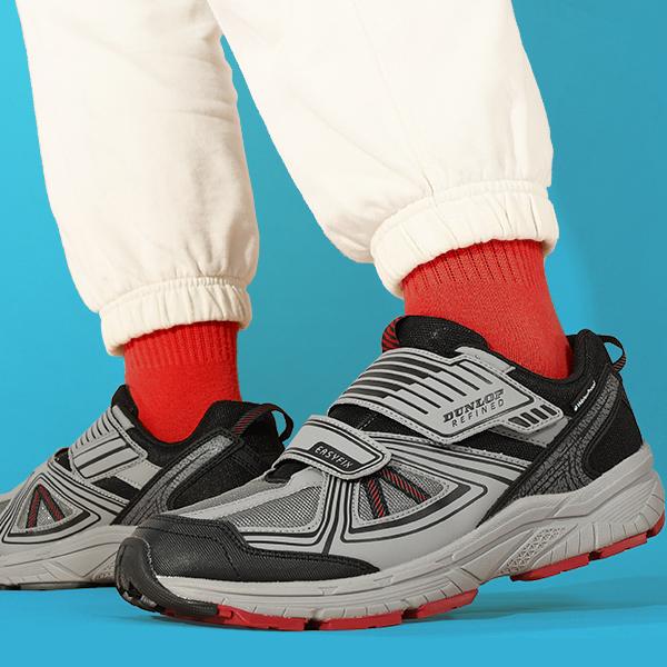 防水 ウォーキングシューズ ダンロップリファインド メンズ 6E ベルクロ 軽量 アウトドア  ランニング ウォーキング スニーカー シューズ 靴 DM2004 | DUNLOP | 17