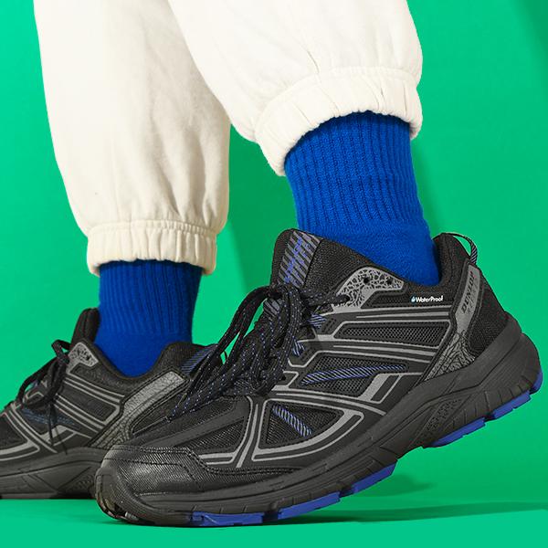 防水 ウォーキングシューズ ダンロップリファインド メンズ 6E 軽量 アウトドア  ランニング ウォーキング スニーカー シューズ 靴 DM2005 | DUNLOP | 19