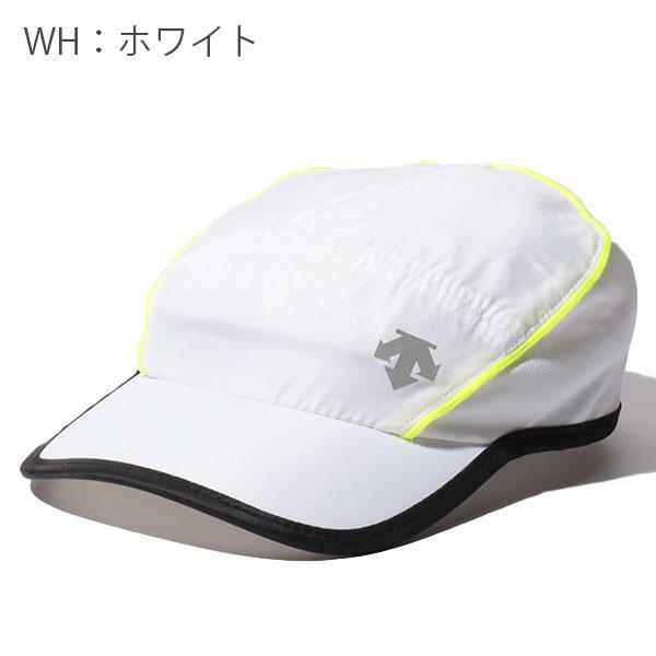 得割37 ランニング キャップ デサント DESCENTE メンズ CAP 帽子 ウォーキング ジョギング トレーニング スポーツ 熱中症対策 日射病予防 DMATJC21｜elephant｜03