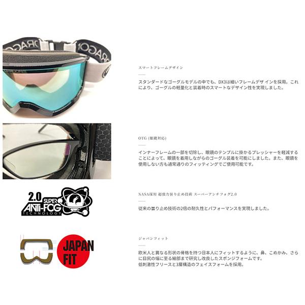 ドラゴン（DRAGON） ゴーグル DX3 ディーエックススリー LUMALENS