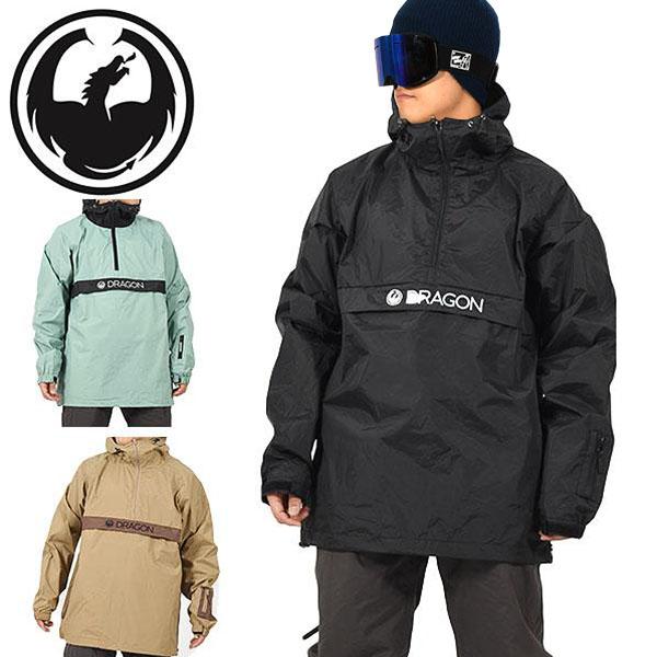 アノラックジャケット DRAGON ドラゴン ANORAK RAGLAN ナイロン 撥水 