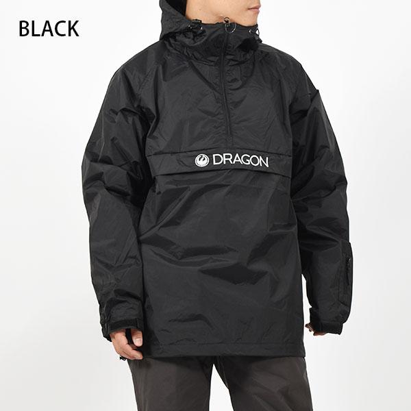 【DRAGON ドラゴン】スノーボードウェア アノラック ユニセックス Lサイズ ドラゴン（DRAGON） アノラックジャケット ANORAK RAGLAN ナイロン 撥