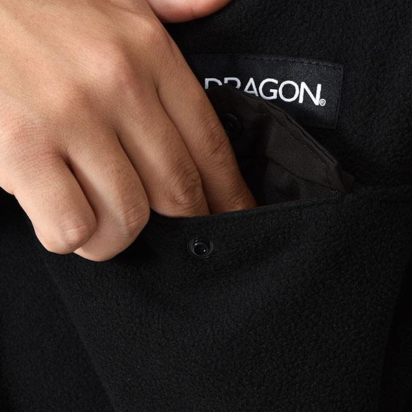 45%off プルオーバー フリース DRAGON ドラゴン PULLOVER FLEECE メンズ フリース ジャケット スノー スノーボード スノボ | ドラゴン | 12