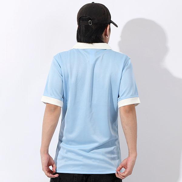 adidas フランス代表 ポロシャツ 青　サッカーウェア　ファンシャツ adidas フランス代表 ポロシャツ 青 サッカーウェア ファンシャツの