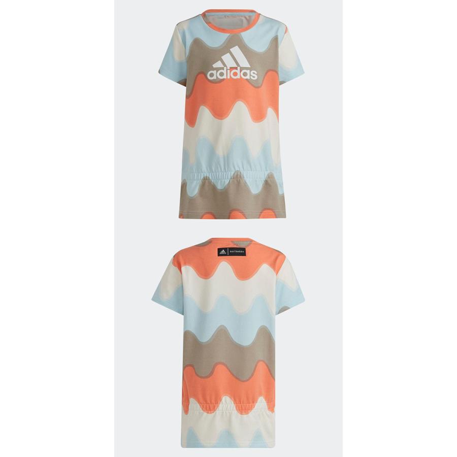 マリメッコ　アディダス　キッズ　140 セットアップ　女の子　男の子 marimekko - アディダス マリメッコ 新品 キッズ 花柄
