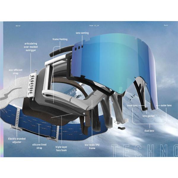 ELECTRIC（エレクトリック） ラスト1点 ゴーグル ROTECK ローテック