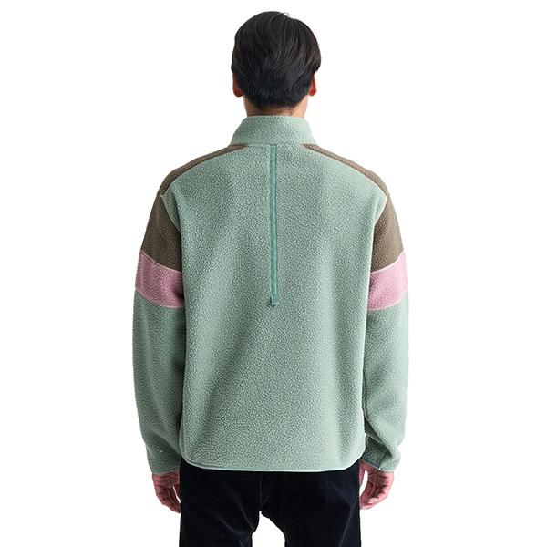 35%off ラスト1点 Mサイズ ハーフジップフリース QUIKSILVER クイックシルバー メンズ FLEECE 長袖 フリース  スウェット スエット スノー アウトドア_2