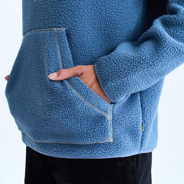 35%off ラスト1点 Mサイズ ハーフジップフリース QUIKSILVER クイックシルバー メンズ FLEECE 長袖 フリース  スウェット スエット スノー アウトドア_5