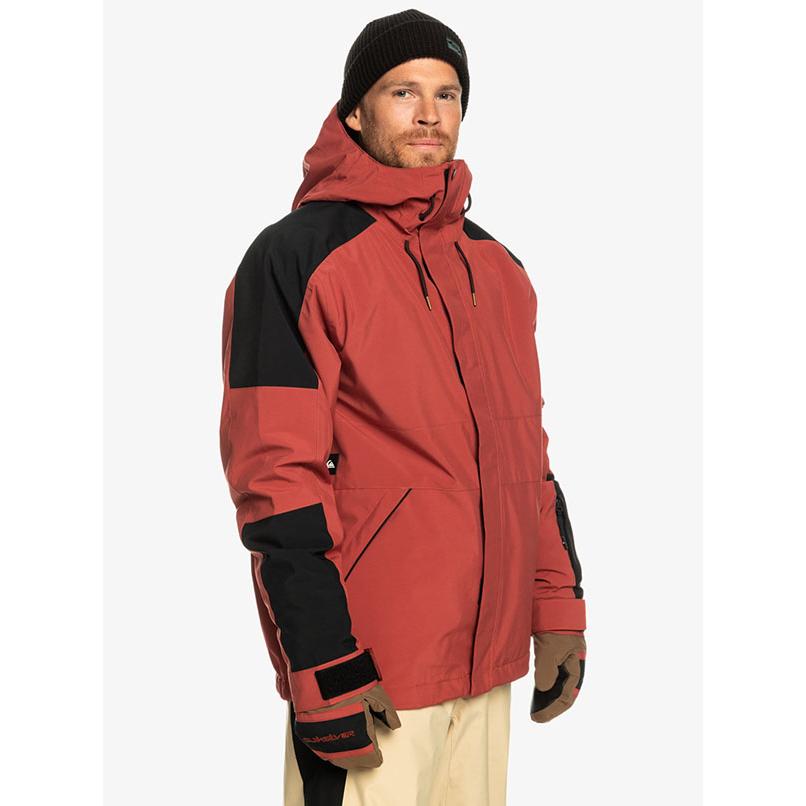 ラスト1点 Mサイズ 45%off スノーボードウェア QUIKSILVER クイックシルバー メンズ ジャケット RADICALO JK スノーボード スノーウエアの画像