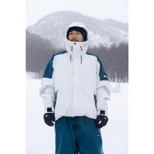 ラスト1点 Lサイズ 45%off スノーボードウェア QUIKSILVER クイックシルバー メンズ ジャケット RADICALO JK スノーボード スノーウエアの画像
