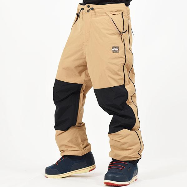Quiksilver スノーボードパンツ ベージュ　美品　スノボードウェア Quiksilver（クイックシルバー） 25/26 スノー パンツ スノーウェア