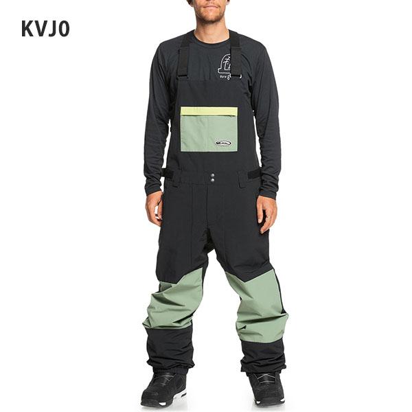 美品　Quiksilver ビブパンツ　ブラック Quiksilver（クイックシルバー） スノーウェア メンズ FLY HIGH BIB