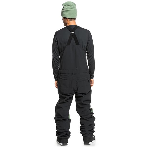 美品　Quiksilver ビブパンツ　ブラック Quiksilver（クイックシルバー） スノーウェア メンズ FLY HIGH BIB