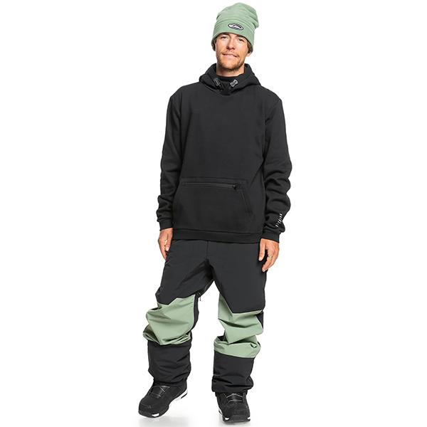 QUIKSILVER FLY HIGH BIB スノーボードパンツ L Quiksilver（クイックシルバー） ビブパンツ メンズ スノーウェア