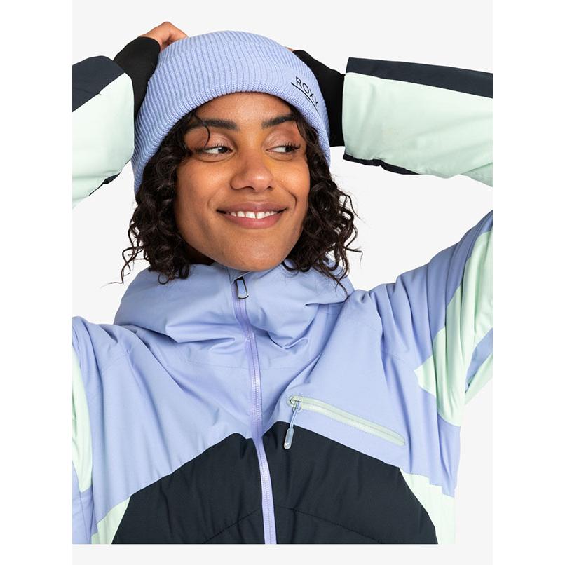 ゆうパケット対応可能！ニット帽 ROXY ロキシー レディース FOLKER BEANIE ビーニー 帽子 ニットキャップ CAP 防寒 撥水 スノー アウトドア 30%off | ROXY | 08