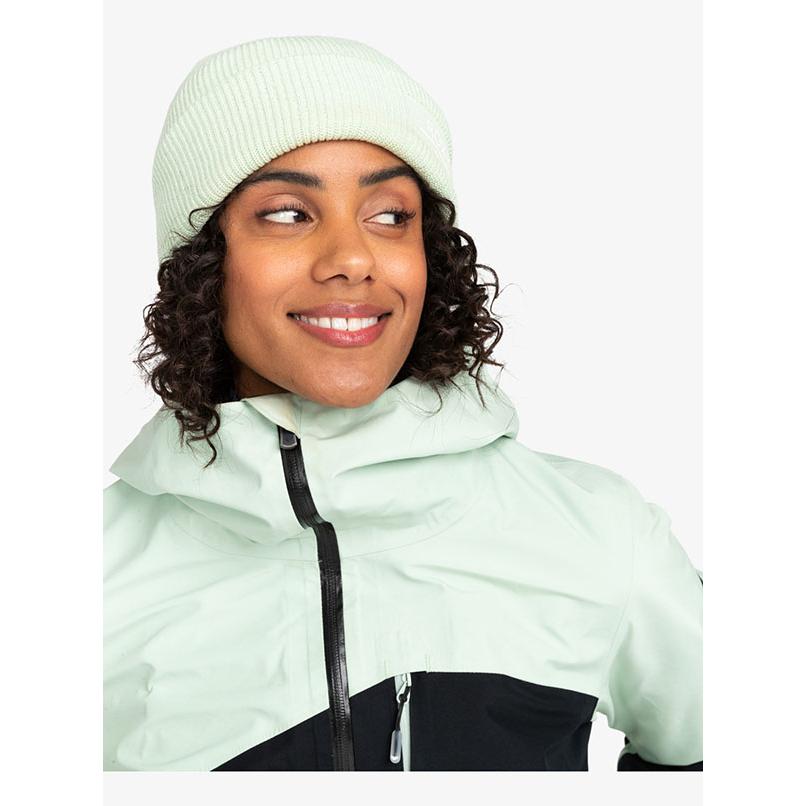 ゆうパケット対応可能！ニット帽 ROXY ロキシー レディース FOLKER BEANIE ビーニー 帽子 ニットキャップ CAP 防寒 撥水 スノー アウトドア 30%off | ROXY | 09