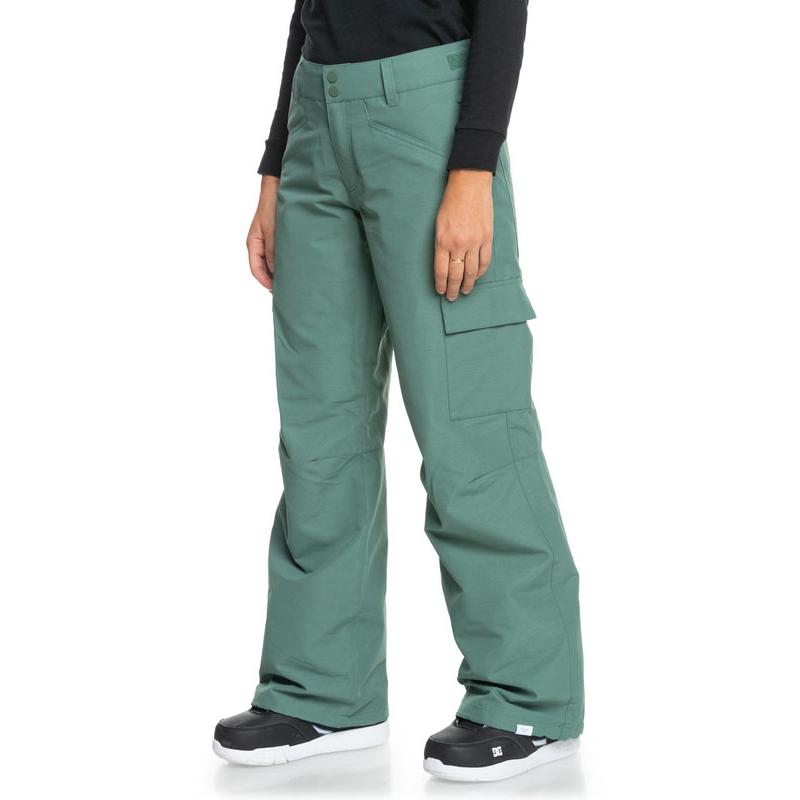 ラスト1点 Mサイズ 45%off スノーウェア ROXY ロキシー スノーパンツ レディース グリーン系 JOURNEY PANT スノーボード スノボ スキー スノー ウェア パンツ_3
