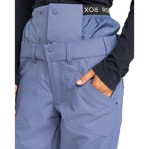 【タグ付き未使用】ROXY スノーボードウェアパンツ L ブルーレディース★値下 ROXY（ロキシー） ラスト1着 Lサイズ ブルー40%off スノーウェア