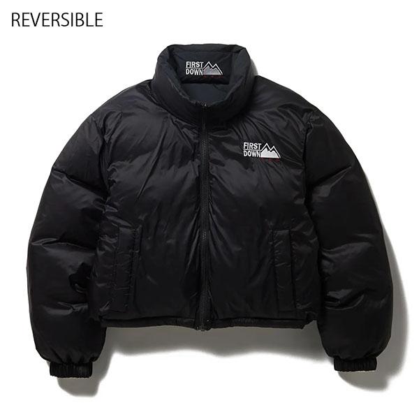 FIRST DOWN（ファーストダウン） ショート丈 リバーシブル ダウン
