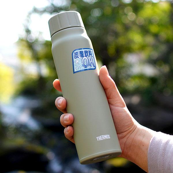 THERMOS（サーモス） 炭酸対応 500ml 水筒 保冷炭酸飲料ボトル 0.5L