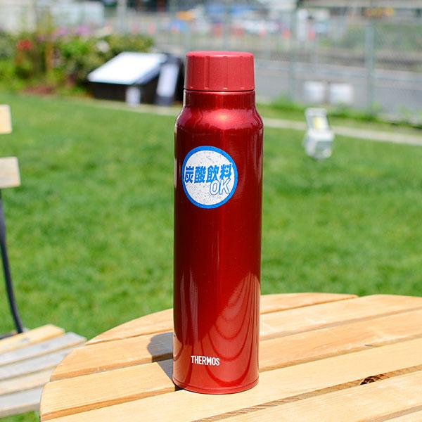 THERMOS（サーモス） 炭酸対応 750ml 水筒 保冷炭酸飲料ボトル 0.75L