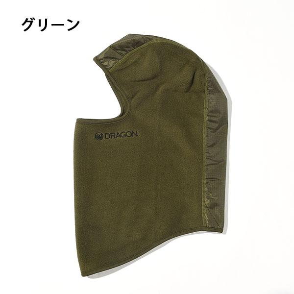 ゆうパケット発送！ 送料無料 バラクラバ DRAGON ドラゴン FLEECE BALACLAVA  スノボ スノーボード 日本正規品 スキー 2023-2024冬新作 20%off｜elephant｜04