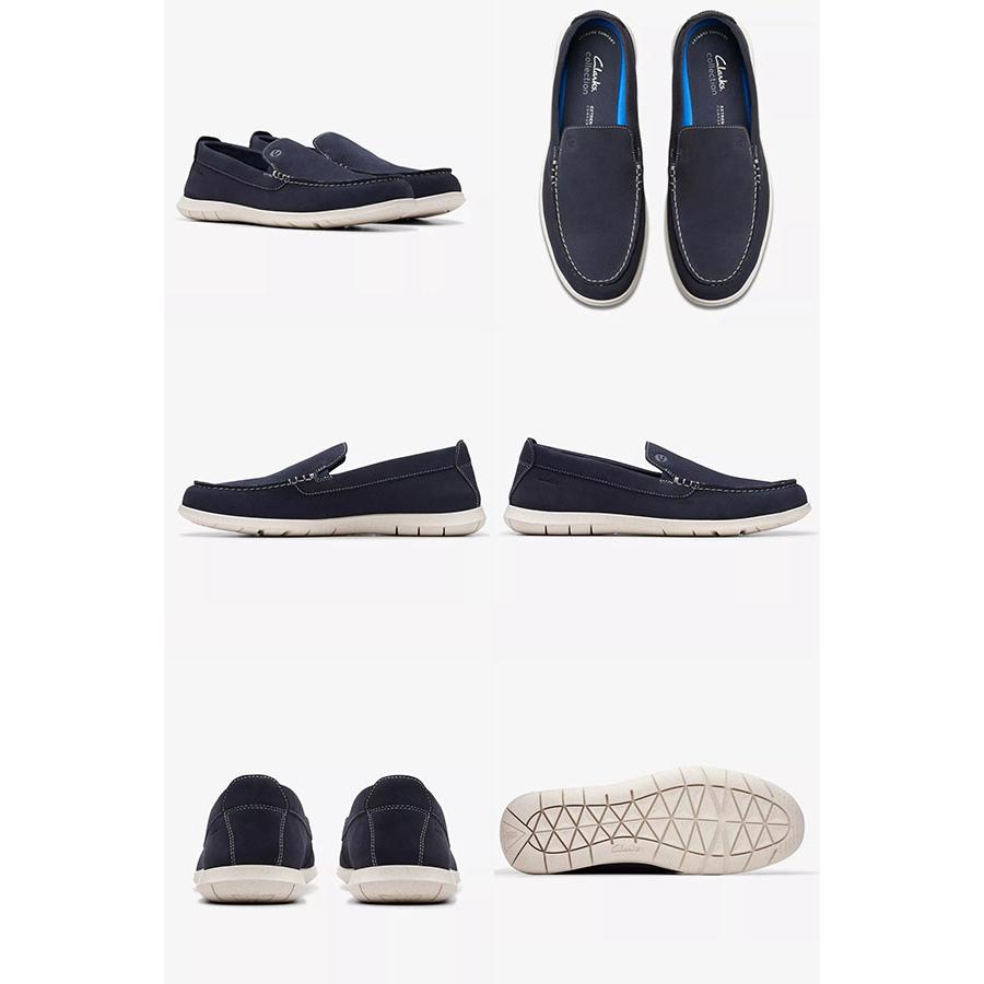 Clarks メンズ スリッポン スニーカー クラークス Flexway Step