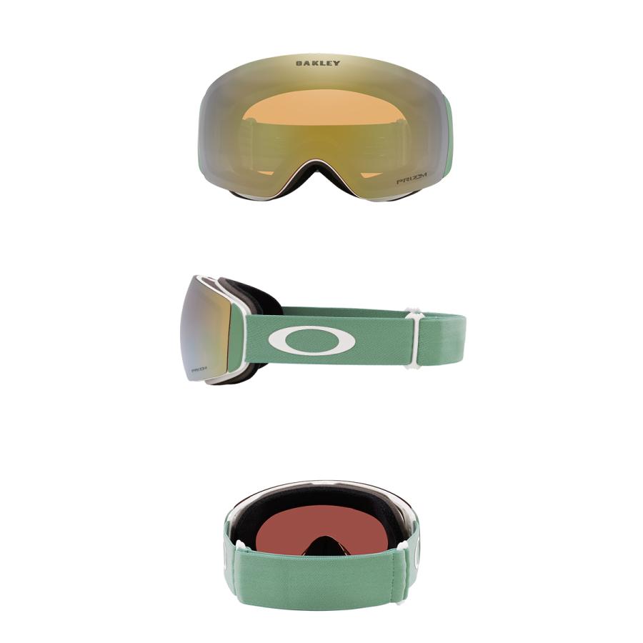 ★美品★お洒落　オークリー　フライトデック　フライトデッキ　ゴーグルスノーボード Flight Deck オークリー ゴーグル フライトデッキ XL（L）プリズム