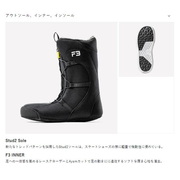 ラスト1点 25.5cm フラックス FLUX スノーボード ブーツ メンズ FL BOA 