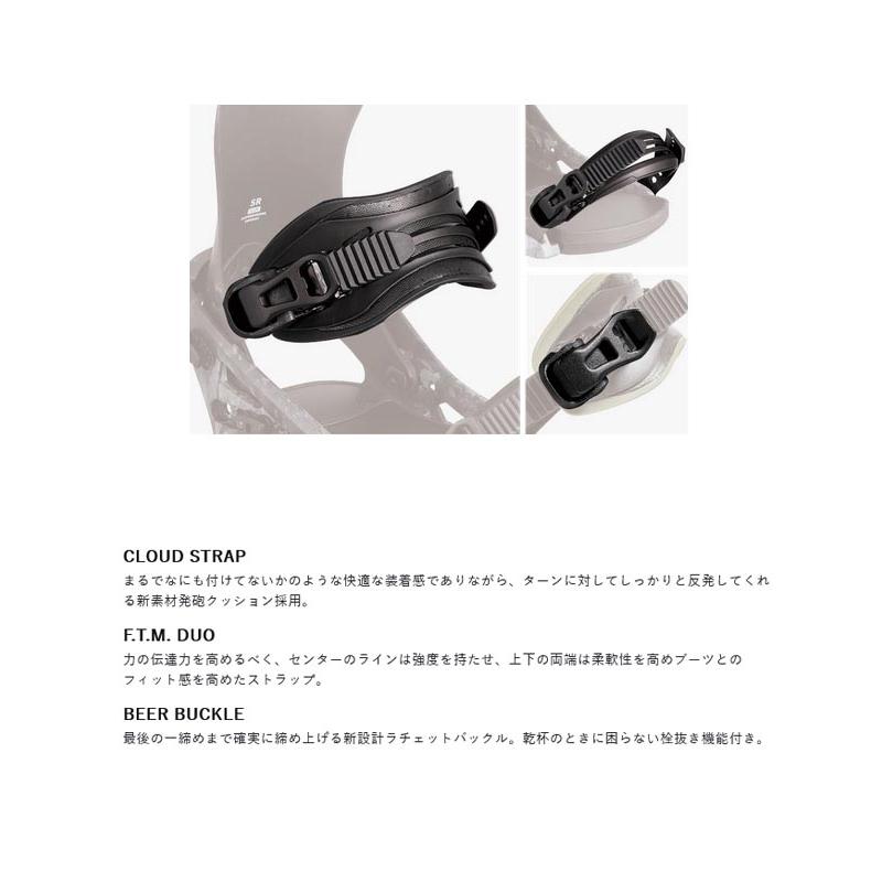 FLUX SR スノーボード バインディング フラックス Mサイズ FLUX BINDINGS（フラックスバインディング） FLUX フラックス