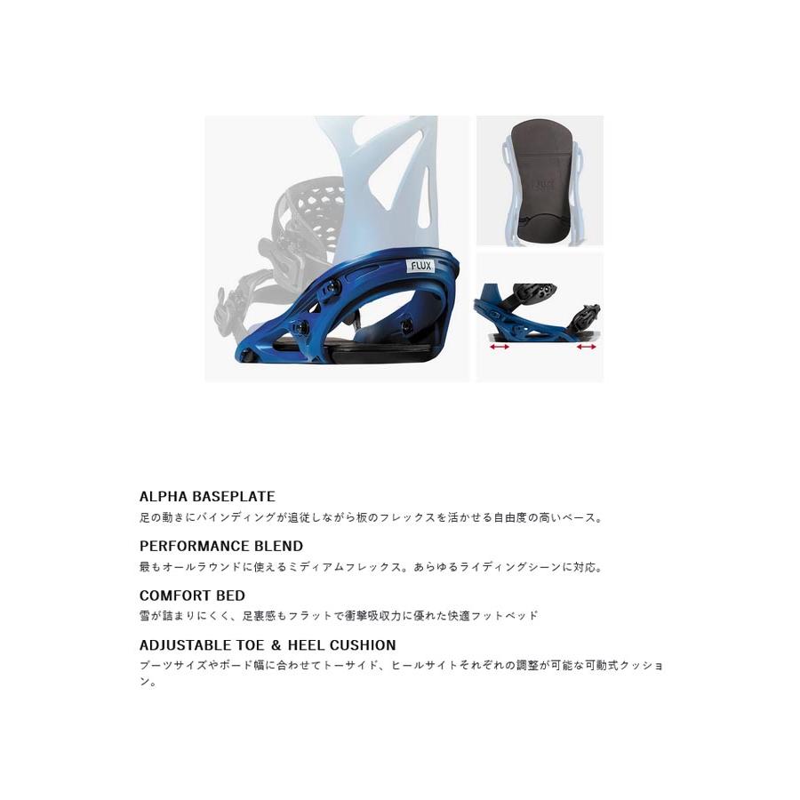 FLUX BINDINGS（フラックスバインディング） ラスト1点 ブルー FLUX最