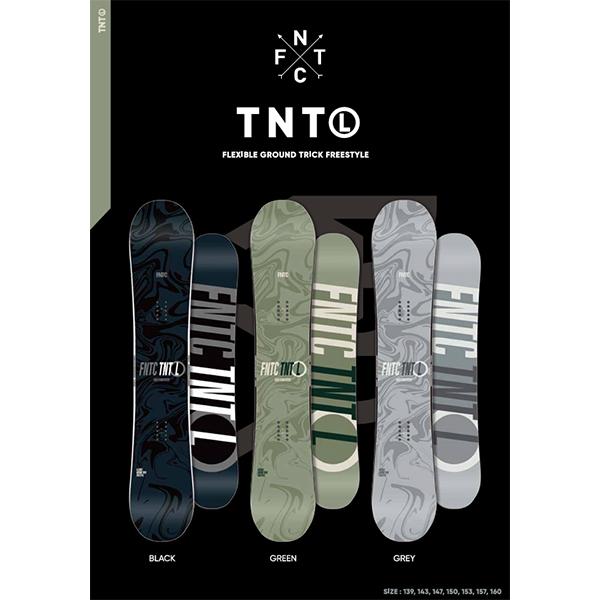 FNTC 3点セット 2025-2026冬新作 FNTC TNT L スノーボード 板 スノボ