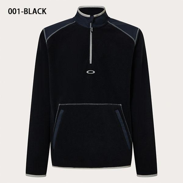 OAKLEY（オークリー） フリース ジャケット メンズ 立ち襟 1/4ジップ
