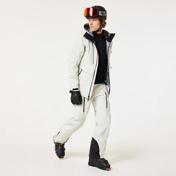 【OAKLEY】オークリー ダウンジャケット ホワイト スノボウェア テック OAKLEY（オークリー） キルティング ジャケット メンズ