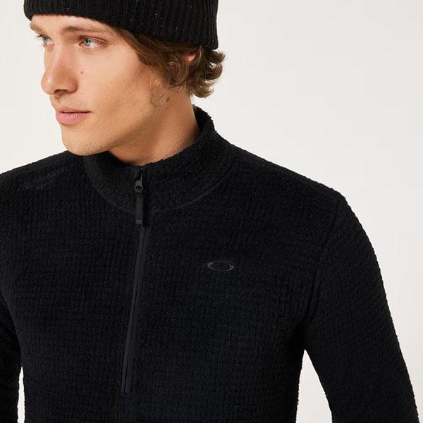 OAKLEY（オークリー） フリース ジャケット メンズ ハーフジップ