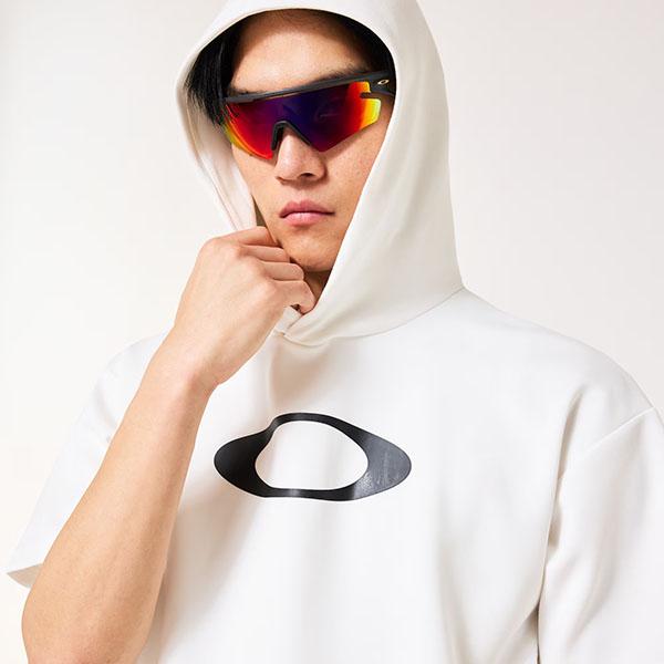 OAKLEY（オークリー） 半袖 スウェット パーカー メンズ プルオーバー