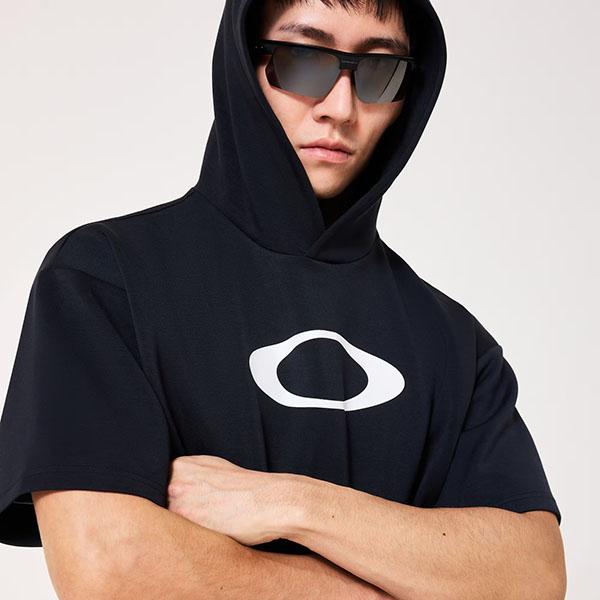 OAKLEY（オークリー） 半袖 スウェット パーカー メンズ プルオーバー