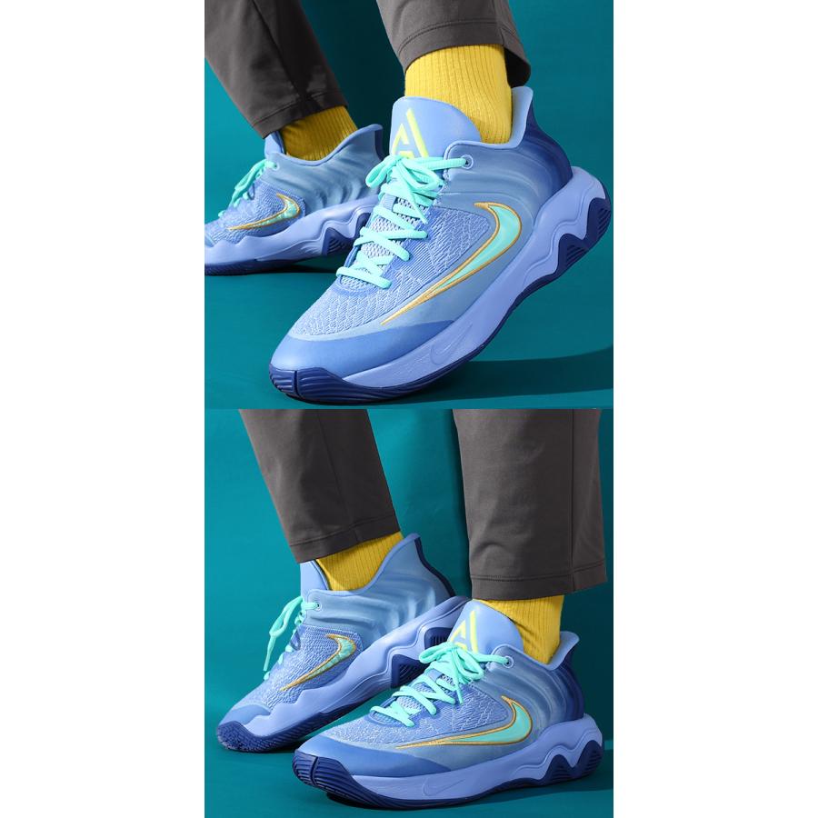 シューズ バッシュ NIKE（ナイキ） ティール/ブルー　ヤニスイモータリティ4 バスケットボールシューズ Nike ヤニス Giannis イモータリティ シューズ(女性用)